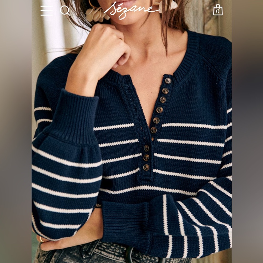Sezane Leotine sweater
